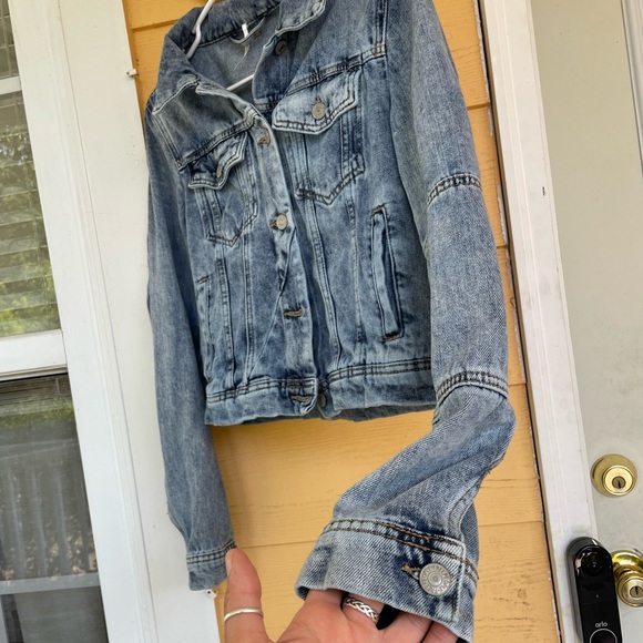 Free People - Rumors Denim Jacket (small) - Picture 4 of 5
